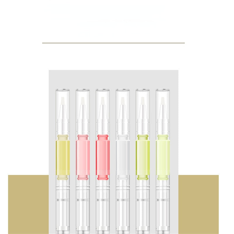 Venta al por mayor Pluma de aceite nutritivo de dedo de arte de uñas de plástico